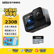 GoPro HERO12 Black防抖運動(dòng)相機 摩托車(chē)騎行運動(dòng)攝像機 潛水水下相機 自行車(chē)記錄儀 入門(mén)套裝 HERO 12 Black