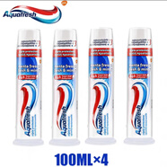 Aquafresh意大利進(jìn)口口氣清新防蛀按壓固齒牙齦100ml 【官方旗艦】三色牙膏100g【4支裝】山姆線上超市