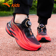 安踏（ANTA）兒童運動(dòng)鞋2025新款秋季中大童旋鈕扣網(wǎng)面透氣乘風(fēng)跑步鞋男童 【赤焰5.0】黑紅5517-3 39