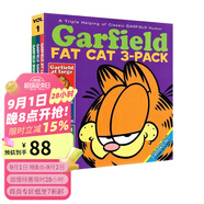 加菲貓英文原版漫畫 合集 故事三合一 Garfield Fat Cat 3 Pack 經(jīng)典趣味幽默漫畫 兒童圖畫故事書 Jim Davis進口原版書籍 綠山墻 加菲貓漫畫 三合一 1