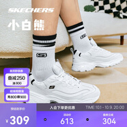 斯凱奇小白熊|透氣情侶男款小白鞋增高厚底百搭復古休閑老爹鞋運動(dòng)鞋