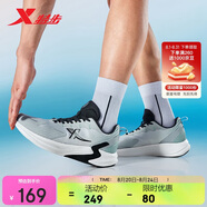 特步閃電跑鞋運動鞋男鞋夏季網(wǎng)面透氣減震輕便跑步鞋體測鞋子