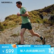 Merrell戶(hù)外越野跑鞋VAST SKY長(cháng)空男女防滑耐磨輕量跑山越野鞋MR05綠45