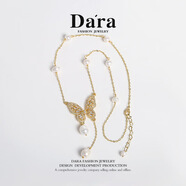 優(yōu)雅甜美短款頸鏈衣服裝飾掛件蝴蝶設計短款鎖骨鏈網(wǎng)紅韓國版項鏈 X4242