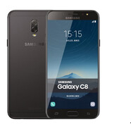 三星（SAMSUNG）Samsung/ GALAXY C8 SM-C7100臉部解鎖通4G手機 墨玉黑 3GB+32GB x 4G全網(wǎng)通 x 標配 x1