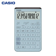 卡西歐（CASIO）辦公桌面計(jì)算器JT-200T創(chuàng)新超大顯示屏太陽能面板環(huán)保材質(zhì) 深藏BLUE藍(lán)色