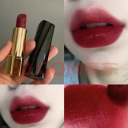 新香新款奈兒黑管口紅唇膏限量版禮物生日禮物送女友情人節禮物禮 經(jīng)典58絲絨紅棕色+禮盒禮袋