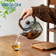 北大史2025新款蒸煮一體茶壺家用大號玻璃煮茶壺電陶爐燒水壺 TL-021煙灰單壺 1L以上