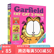 加菲貓英文原版漫畫 合集 故事三合一 Garfield Fat Cat 3 Pack 經(jīng)典趣味幽默漫畫 兒童圖畫故事書 Jim Davis進口原版書籍 綠山墻 加菲貓漫畫 三合一 13