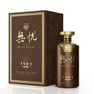 無(wú)憂(yōu)貴州醬香白酒 新老款隨機 收藏擺柜送禮 53度 500mL 6瓶 無(wú)憂(yōu)1983