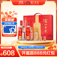 瀘州老窖 特曲 老字號 第十代 濃香型白酒 52度500ml*2瓶 傳承禮盒 婚宴酒