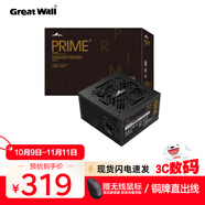 長(zhǎng)城（Great Wall）PRIME系列臺(tái)式機(jī)主機(jī)機(jī)箱電腦電源 P7銅牌直出線(xiàn)750W 黑色