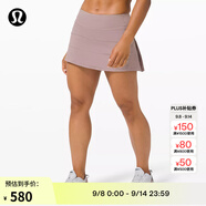 lululemon丨Pace Rival 女士運(yùn)動(dòng)中腰短裙 速干 芯吸 LW8A78R 馬鞭草紫 L /10