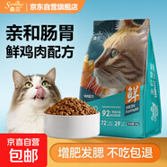 森貝全價(jià)貓糧20斤裝雞肉糧成貓幼貓全階段通用型貓干糧10kg