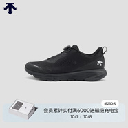 DESCENTE迪桑特ENERZITE系列 男女同款EASE AIR WIRE跑鞋夏季新品 BK-BK 44