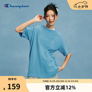 Champion冠軍t恤男24新款純棉情侶寬松短袖上衣 M801綠色 S 