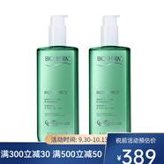 碧歐泉（BIOTHERM）女士綠潤透爽膚水 兩瓶 400ml