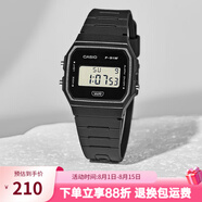 卡西歐手表 時(shí)尚簡(jiǎn)約復古小方塊 潮流運動(dòng)百搭電子表學(xué)生表考試表 F-91WB-1A