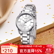 卡西歐（CASIO） 女表 時(shí)尚休閑石英表 簡(jiǎn)約指針學(xué)生女表學(xué)生表 LTP-1303D-7A