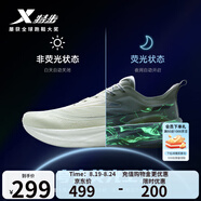 特步【2000公里二代】跑鞋男兩千公里耐磨回彈跑鞋體考競訓(xùn)女跑步鞋 帆白/銀色 女-建議拍小半碼 38