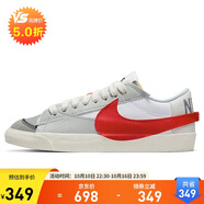 耐克NIKE男休閑鞋經(jīng)典BLAZER LOW '77新年紅運動鞋DQ8769-100灰白42.5