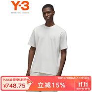 Y-3【雙11】y3 REG SS TEE男士T恤圓領(lǐng)短袖t恤52JD9829 白色 L