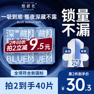 她研社深藏blue衛生巾 超長(cháng)夜用組合360mm20片 超薄安睡姨媽巾京東自營(yíng) 