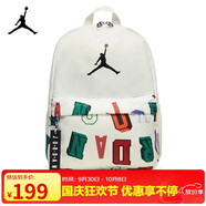 Jordan男女喬丹 聚酯纖維 書(shū)包背包 字母印花 雙肩包DV5304-133白 均碼