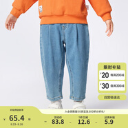 巴拉巴拉童裝男童褲子簡約日常兒童春裝小童寶寶長褲潮208124108105