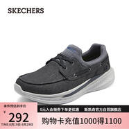 斯凱奇（Skechers）男子休閑鞋一腳蹬210812 黑色/BLK 44 