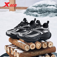 特步男女情侶休閑鞋巴斯克2代暴走神鞋老爹增高鞋秋冬耐磨防滑鞋子