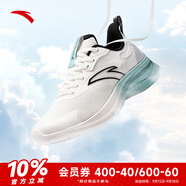 安踏（ANTA）運動(dòng)鞋男鞋網(wǎng)面輕薄透氣跑步鞋子男輕便軟彈休 【店長(cháng)推薦】白/灰霧藍5501-6 39