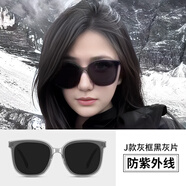 德國進(jìn)口太陽(yáng)眼鏡女款2025新款感開(kāi) 車(chē)專(zhuān)用偏光鏡抗UV太陽(yáng)眼鏡 【抗UV】J款灰框黑灰片