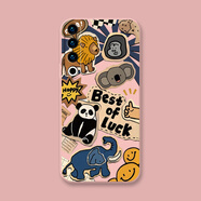 魅族（MEIZU）21手機殼魅族20新款21note叢林動(dòng)物18s硅膠防摔17軟18x全包meizu16th創(chuàng  )意16s小眾17pro復古18pro卡 【YT8931動(dòng)物-砂粉色】液態(tài)親膚手感 魅族21  Note