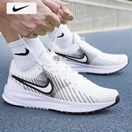 耐克（NIKE）官方艦店跑步鞋男鞋 2025秋季新款運(yùn)動(dòng)鞋網(wǎng)面透氣減震慢跑鞋 【RUN DEFY-白色】 43 (275mm)