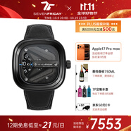 SEVENFRIDAY七個星期五手表M系列方形大表盤瑞表防水時尚手表男自動機(jī)械腕表 M3/07