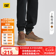CAT卡特休閑鞋工裝鞋男女同款鞋戶(hù)外休閑舒適透氣板鞋Hex+七夕禮物 深棕色 38
