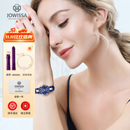 左微沙（JOWISSA）瑞士原裝手表女鉆石切割閃耀時尚優(yōu)雅氣質(zhì)女士石英表送女友禮物 藍色表盤25MM-J5.617.S