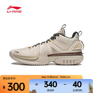 李寧（LI-NING）2024年男子反伍暴風(fēng)2024籃球鞋 ABFU017-4 41