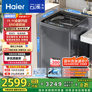 海爾（Haier）波輪洗衣機全自動(dòng)10公斤云溪雙動(dòng)力免清洗EMS100B37Mate6直驅變頻京東自營(yíng)家電國家補貼一級能效