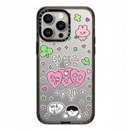 CASETIFY韓國CASETIF聯(lián)名Gosimperson櫻桃草莓與愛(ài)心蘋(píng)果16promax殼新款iphone15plus保護14情侶13可愛(ài)12 黑邊你是個(gè)快樂(lè )的人 iPhone16ProMax
