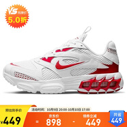 耐克NIKE女子 休閑鞋 透氣 ZOOM AIR FIRE 運動(dòng)鞋 CW3876-101白36
