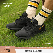 Reebok銳步官方男女款CLASSIC LEATHER黑武士美拉德休閑復(fù)古跑鞋 100032804 37.5 (24cm),US:6