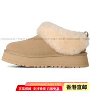 UGGTazzelle  耐磨 舒適時(shí)尚 及踝 雪地靴 女款 米色 米色 37