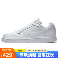 耐克NIKE休閑鞋男子減震EBERNON LOW運動(dòng)鞋AQ1775-100白44