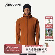 HOUDINI胡丁尼PowerHoudi魔術(shù)大師戶(hù)外25秋冬新男polartec抓絨內膽外套 Cinnamon Brown（肉桂棕） M（身高165-175cm體重60-75kg）