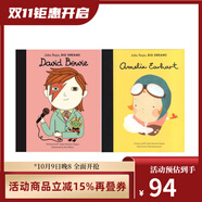 小人物大夢想 2冊 Little People Big Dreams  進口英文原版繪本 英文原版兒童啟蒙繪本 英語啟蒙勵志插畫名人傳記 綠山墻