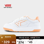 VANS范斯官方 Upland復古運動(dòng)鞋男鞋女鞋板鞋 白色/橙色 37 