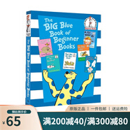 蘇斯博士英語啟蒙認(rèn)知 The Big Blue Book Of Beginner Book 藍(lán)色大書 英文原版精裝入門繪本故事選集6合1 七色系列 綠山墻 . 綠山墻圖書