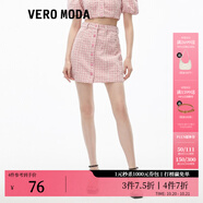 VEROMODAT恤套裝女新款泡泡袖露肩吊帶短款上衣短袖女 J7G秋海棠牛仔粉色-短裙-追單1 S